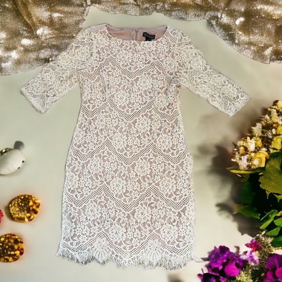Jessica Howard Dresses Jessica Howard White Lace Dress Poshmark